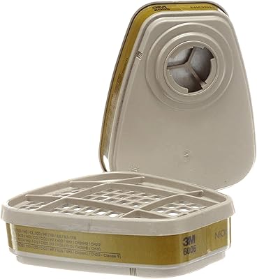 Cartouche multi-gaz/vapeur 3m à faible entretien, pour respirateurs purificateurs d'air des séries 6000