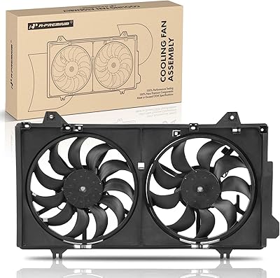 A - ensemble ventilateur de refroidissement de radiateur moteur haut de gamme compatible