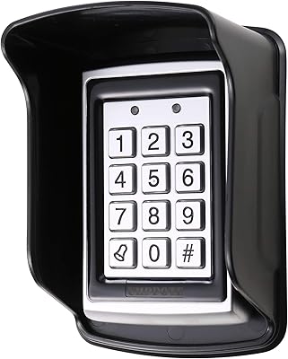 Clavier de contrôle d'accès uhppote contrôleur d'entrée de porte 125 khz avec couvercle