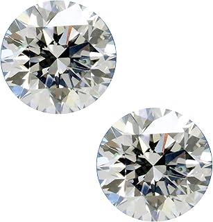 Bague en pierre de moissanite ample ringjewel en paire parfaitement assortie en collier/bagues/boucles