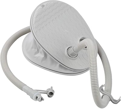 Pompe à air pied grand volume avec 3 tailles et tuyau de 160