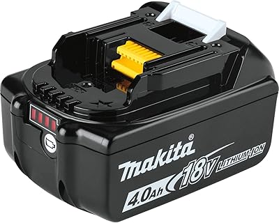 Batterie lithium-ion makita bl1840b 18 v lxt 4,0 ah, noire