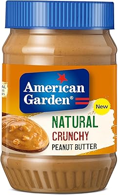 Beurre de cacahuète american garden, naturel, fouetté, végétalien et sans gluten, 454 grammes