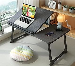 Table pliable pour ordinateur portable, plateau de lit portable, support pour ordinateur portable