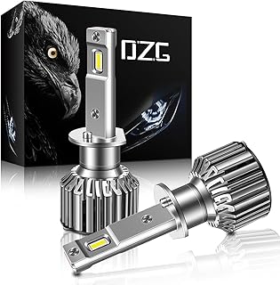 Ampoules de phare led h1 ultra lumineuses dzg 35w 6500k avec puces led