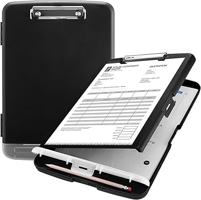 Tableau d'écriture de stockage haute capacité avec porte-stylo, tableau de rangement en plastique