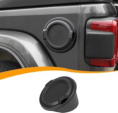 Couvercle de réservoir de carburant holkar compatible avec jeep wrangler jlu unlimited rubicon