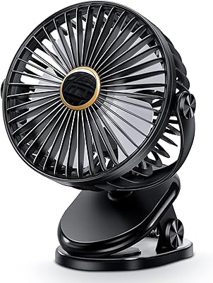 Mini ventilateur de bureau portable rotatif à 360 degrés smart devil, ventilateur