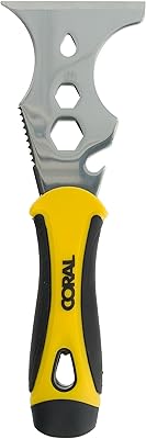 Outil de toilettage polyvalent pour corail 54401 12 en 1 jaune