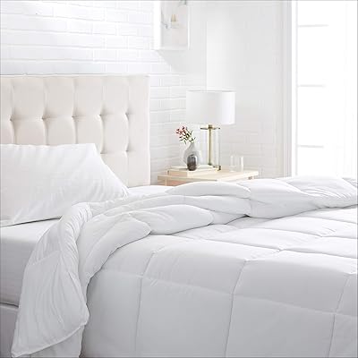 Parure de lit alternative en duvet amazonbasics conscious series avec rembourrage en polyester