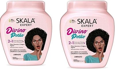 Scala pack de 2 crèmes capillaires divino botao, 32 oz