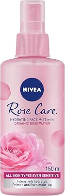 Nivea rose care brume hydratante visage à l'eau de rose bio pour tous