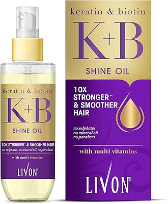 Sérum lissant levon oil à la kératine et à la biotine