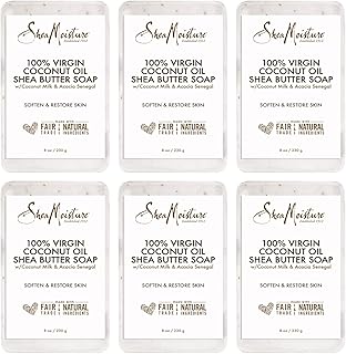 Savon hydratant au karité pain de savon huile de noix de coco