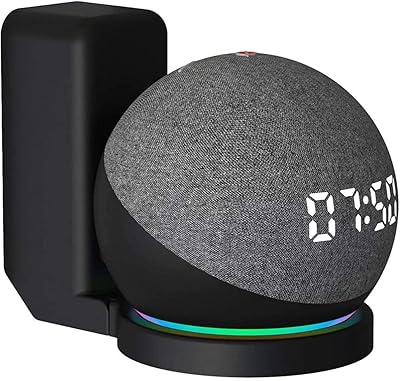 Support mural echo dot pour 4g support de port de haut-parleur intelligent
