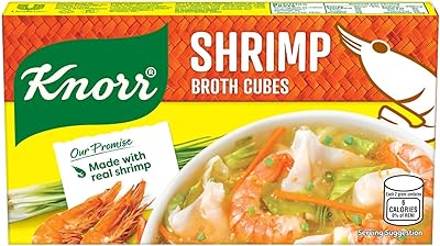 Cubes de bouillon de crevettes knorr 60 grammes