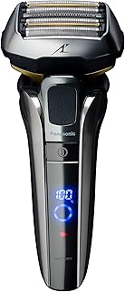 Rasoir électrique panasonic wet and dry à 5 lames es-lv9q avec support