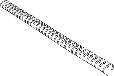 Anneau de reliure rayson fil à double boucle 127 mm 3:1