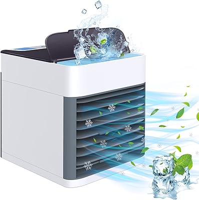 Climatiseur portable, refroidisseur d'air par évaporation à 3 vitesses, climatiseur personnel usb