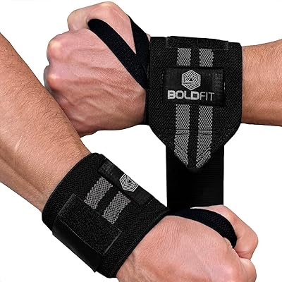 Dragonne de gymnastique boldfit pour hommes et femmes avec sangles de pouce