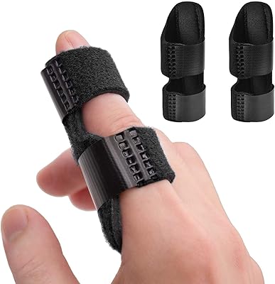 Attelle de doigt à gâchette, attelle de doigt en marteau, fixation d'articulation réglable