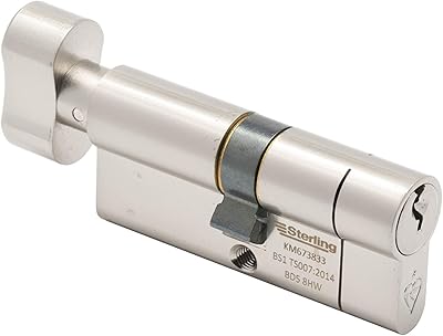 Cylindre de porte intext sterling (80 mm) ts007 bs1 1 étoile, approuvé