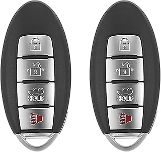 X autohaux 2pcs 433mhz kr5s180144014 entrée sans clé de proximité intelligente de remplacement