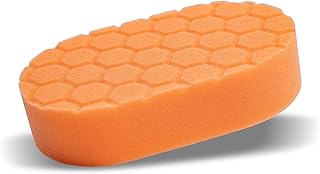 Chemical guys hex logic applicateur manuel coupe moyenne pad_201, orange