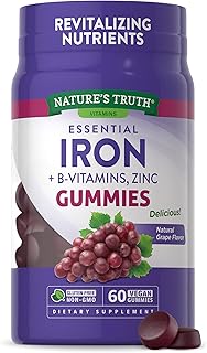 Fer gummies | 60 unités supplément végétalien sans ogm et gluten