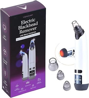 Aspirateur électrique pour points noirs avec masseur chaud | aspirateur sous vide 4