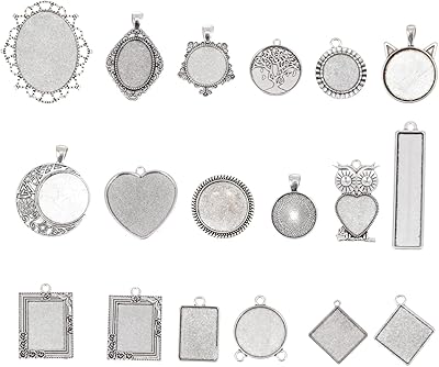 Ensemble de plateaux de service ronds kohili, cadre de bijoux vintage, plateau
