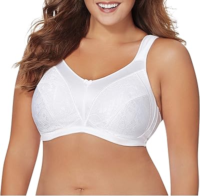 Soutien-gorge minimiseur à bretelles coussinées pour femmes, sans armatures (paquet de 1)