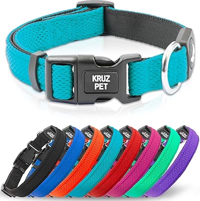 Collier pour chien en maille cruz pet kza102-11s pour chiens de petite, moyenne
