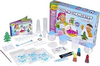 Kit de chimie des couleurs polaires crayola pour enfants, activités steam/stump, jouet éducatif