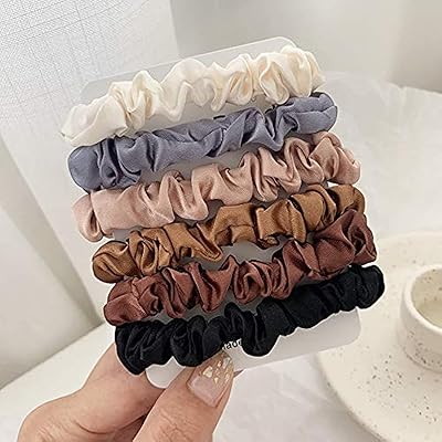 Ensemble de 6 pièces élastiques à cheveux