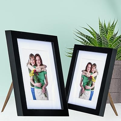 Cadre photo en bois siosi 2 pièces taille 5x7 pouces, cadre photo
