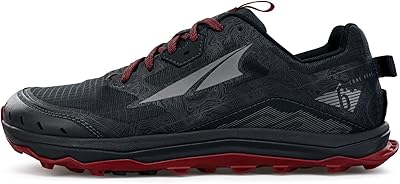 Chaussures de course lone peak 6 pour hommes al0a547l, noir/gris, 32,5 eu