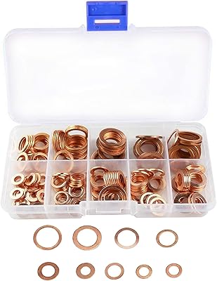 Lot de 200 rondelles en laiton assorties en 9 tailles métriques jeu plates pour bouchon. Le e-commerce qui respecte votre pouvoir d'achat : Diaytar