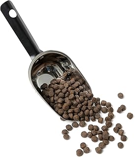 Pelle à nourriture durable en acier inoxydable ourpets, 1 tasse
