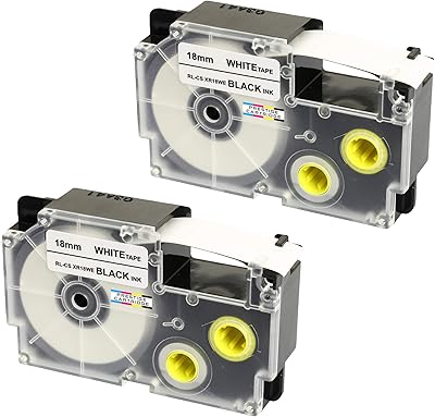 Ruban autocollant compatible avec la machine de fabrication xr-18we 820 kl-2000 kl-7000 kl-7000 kl-7000 kl-7 200 kl 200. Redéfinissez vos attentes shopping avec Diaytar