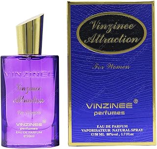 Eau de parfum vinsini attraction pour femme (50 ml)