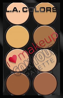Palette de contour la colors par i heart makeup légère à