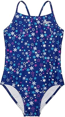 Ensemble de maillot de bain une pièce speedo pour fille bleu marine