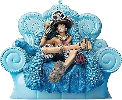 Figurine pvc one piece 20e anniversaire anime diorama 7 pouces (monkey d. luffy)