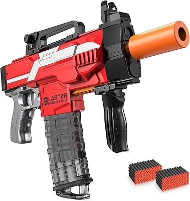 Jouet nerf guns, pistolets jouets électriques pour garçons avec 100 pièces de fléchettes rechargeables, 3 modes d'explosion, pistolets à mousse pour garçons âgés de 6 à 10 ans. De la mode à l'électronique, Diaytar Sénégal a tout ce qu'il vous faut
