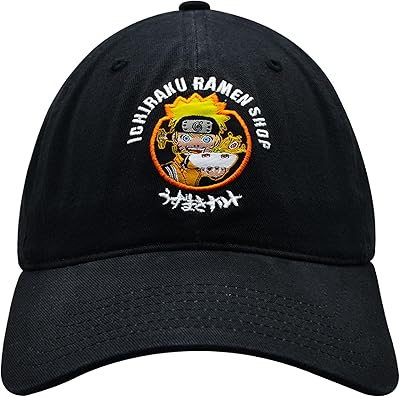 Concept one naruto dad hat, casquette de baseball ichiraku ramen pour adulte à