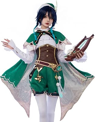 Costume de cosplay multi-rôles jacquard genshin impact jungle bennett albido fenty nello costume