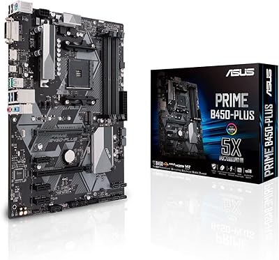 Asus b450 amd ryzen 2 atx am4 ddr4 hdmi dvi m.2 usb 3.1