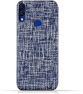 Coque de protection en tpu amc design pour honor 8c avec motif chambray