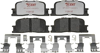 Kit de plaquettes de frein arrière de remplacement ray bestos premium element 3